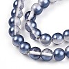 Baking Paint Transparent Glass Beads X1-DGLA-N011-8mm-08-3