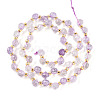 Natural Amethyst Beads Strands G-T141-56-2