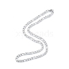 Men's 201 Stainless Steel Figaro Chains Necklace NJEW-N050-A08-7-60P-3