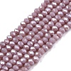 Electroplate Glass Beads Strands LS-EGLA-A044-P1mm-A13-1