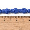 Natural Lava Rock Beads Strands G-U007-01E-4