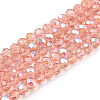 Electroplate Glass Beads Strands LS-EGLA-A044-T4mm-L21-1
