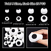 AHADERMAKER 80Pcs 4 Style High Elastic Plush Ball Doll Eye DIY-GA0004-50-2