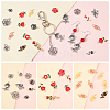   112Pcs 20 Style Alloy Pendants DIY-PH0003-57-6