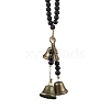 Iron Witch Bell & Alloy Key Pendant Decorations KEYC-JKC00884-1