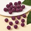 Pave Disco Ball Beads RB-Q195-10mm-502-4