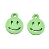 Spray Painted Alloy Charms X-PALLOY-T075-121A-RS-2