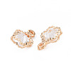 Rack Plating Eco-Friendly Iron Charms IFIN-Q133-028-NR-2