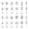 24 Sets 12 Style Brass Box Clasps KK-PH0002-55-1
