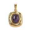 Natural Amethyst Pendants STAS-D209-01G-12-1