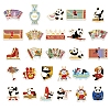 54Pcs PVC Waterproof Stickers PW-WG4D863-01-2