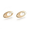 304 Stainless Steel Stud Earring Findings STAS-E482-01G-2