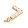 Rack Plating Brass Pendants KK-C065-05L-G-2