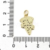 Rack Plating Brass Pendants KK-A268-25G-3