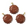 Synthetic Goldstone Pendants G-E043-01B-08G-1