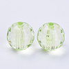 Transparent Acrylic Beads X-TACR-Q254-8mm-V32-2