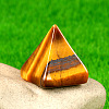 Natural Tiger Eye Healing Pyramid Figurines PW-WG30742-03-1