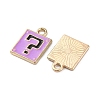 Alloy Enamel Charms ENAM-Q001-08G-05-2