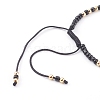 Adjustable Nylon Cord Braided Bead Bracelets BJEW-JB06022-4