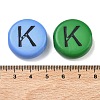 Opaque Acrylic European Beads MACR-K365-01E-3