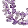 Natural Amethyst Beads Strands G-L649-D05-02-4