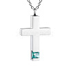 Cross Urn Ashes Pendant Necklace PW-WGBB57D-03-1