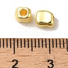 Cuboid Alloy Beads FIND-G066-02G-3