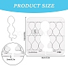 Gorgecraft Transparent Acrylic Sewing Template DIY-GF0002-84-2