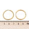 304 Stainless Steel Huggie Hoop Earrings EJEW-G272-02-20mm-G-4
