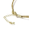 3.5MM Polyester Metallic Cord Braided Cord Necklace Making FB-CBAA152-01G-11-2