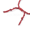 Adjustable Nylon Thread Braided Bead Bracelets BJEW-JB06058-02-3