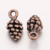 Tibetan Style Alloy Pendants S-TIBEP-ZA10-0909Y-R-2