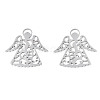 Non-Tarnish 201 Stainless Steel Pendants STAS-N098-039A-02-2