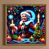 Christmas Series DIY Diamond Painting Kit DIY-B078-14-1