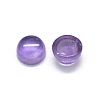 Natural Amethyst Cabochons G-O175-23-19-2