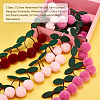 CHGCRAFT 3Sets 3 Colors Handmade Felt Ball Yarn Garland Hanging Ornaments DIY-CA0003-89-4