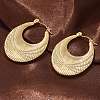 304 Stainless Steel Hoop Earrings for Women EJEW-L296-054G-2