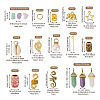 DIY Alloy Hair Dreadlocks Braiding Kits DIY-TA0004-48-12