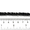 Natural Black Onyx(Dyed & Heated) Beads Strands G-NH0017-A01-01-5