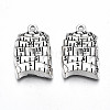 Tibetan Style Alloy Pendants LS-TIBE-S323-077AS-RS-1