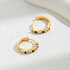 Elegant Brass Hoop Earrings WQ9921-3