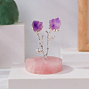 Natural Amethyst Tree Stand Display Decorations PW-WG5F134-02-1