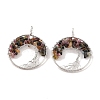 Natural Multicolor Tourmaline Big Pendants G-G910-K17-P-1