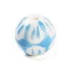 Glazed Porcelain Beads PORC-O005-05-1
