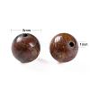 100Pcs 8mm Natural Polychrome Jasper/Picasso Stone/Picasso Jasper Beads DIY-LS0002-29-3