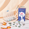 SUNNYCLUE 192Pcs DIY Retro Style Earring Making Kits DIY-SC0014-90-7