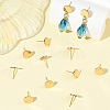 SHEGRACE Brass Stud Earring Findings XGRQ64621-857G-4