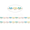 Brass Enamel Link Chains LS-CHC-E021-09A-1