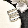 304 Stainless Steel Hoop Earrings for Women EJEW-M068-08A-P-2