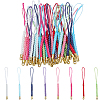 45Pcs 9 Colors Polyester Cord Mobile Straps FIND-GF0006-44-1